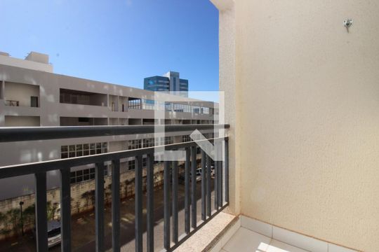 Sacada de apartamento à venda com 1 quarto, 28m² em Sul (águas Claras), Brasília