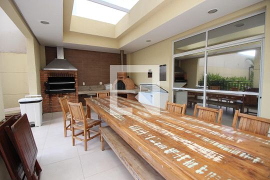 Área comum - Churrasqueira de apartamento à venda com 1 quarto, 28m² em Sul (águas Claras), Brasília