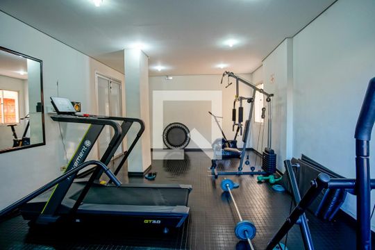 Área Comum - Academia de casa para alugar com 2 quartos, 55m² em Parada Inglesa, São Paulo