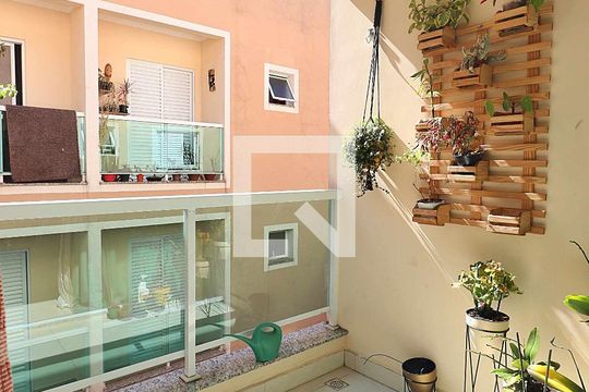 Varanda da Sala de apartamento à venda com 2 quartos, 108m² em Vila Príncipe de Gales, Santo André