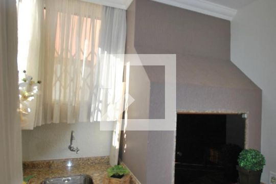 Espaço Gourmet na Sala de apartamento à venda com 3 quartos, 167m² em Cristal, Porto Alegre