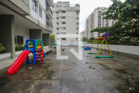 Área Comum - Playground de apartamento para alugar com 1 quarto, 60m² em Botafogo, Rio de Janeiro