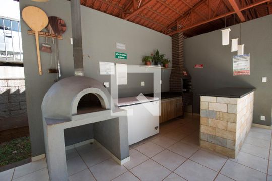 Área comum - espaço gourmet de apartamento para alugar com 2 quartos, 47m² em Vila Virgínia, Ribeirão Preto