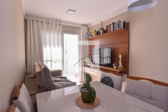 Sala de apartamento à venda com 2 quartos, 47m² em Jardim Colonial, São Paulo