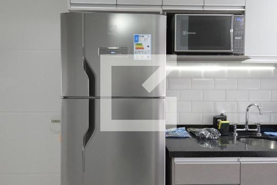 Cozinha de kitnet/studio para alugar com 1 quarto, 24m² em Vila Mariana, São Paulo