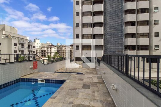 Área comum - Piscina de apartamento para alugar com 2 quartos, 66m² em Jardim Las Palmas, Guarujá