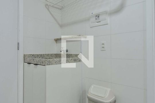 Lavanderia  de apartamento à venda com 1 quarto, 28m² em Jardim Caravelas, São Paulo