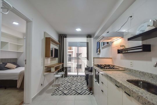 Apartamento à venda com 1 quarto, 28m² em Jardim Caravelas, São Paulo