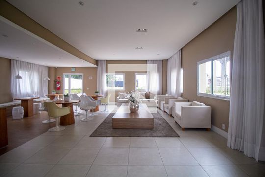 Área comum - Salão de festas de apartamento para alugar com 2 quartos, 55m² em Vila Prudente, São Paulo