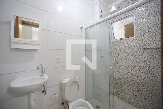 Banheiro de apartamento para alugar com 1 quarto, 40m² em Vila Gomes Cardim, São Paulo