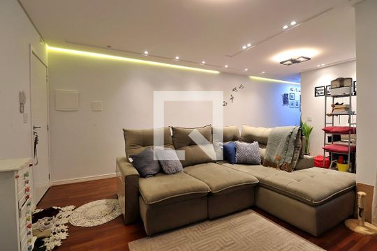 Sala de apartamento à venda com 2 quartos, 138m² em Vila Valparaiso, Santo André