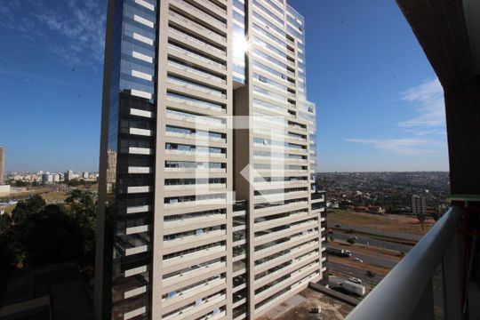 Vista da Sacada de kitnet/studio para alugar com 1 quarto, 35m² em Norte (águas Claras), Brasília