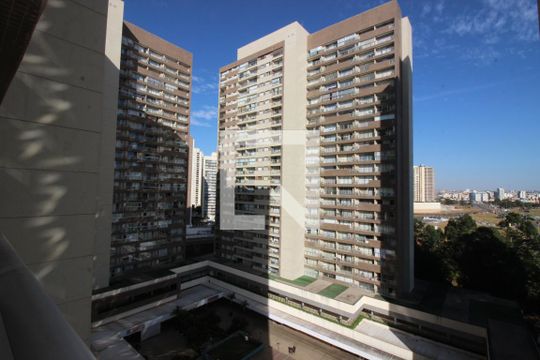 Vista da Sacada de kitnet/studio para alugar com 1 quarto, 35m² em Norte (águas Claras), Brasília