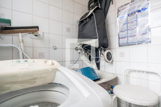 Área de Serviço de apartamento para alugar com 2 quartos, 50m² em Vila Primavera, São Paulo
