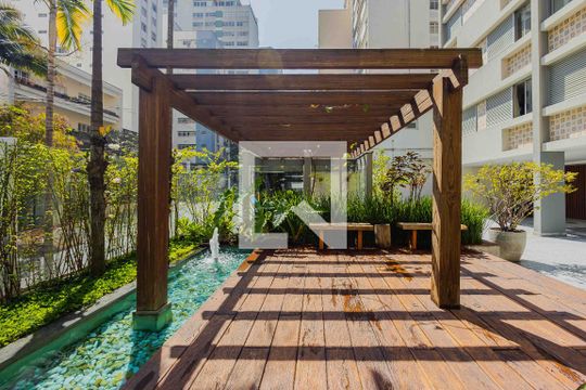 Área comum de apartamento para alugar com 2 quartos, 100m² em Paraíso, São Paulo