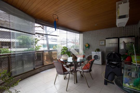 Varanda das Suíte 2 e 3 de apartamento à venda com 3 quartos, 189m² em Recreio dos Bandeirantes, Rio de Janeiro