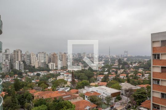 Vista da Suíte 1 de apartamento à venda com 4 quartos, 438m² em Pacaembu, São Paulo