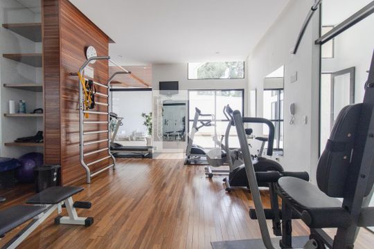 Área comum - Academia de apartamento para alugar com 1 quarto, 90m² em Bigorrilho, Curitiba