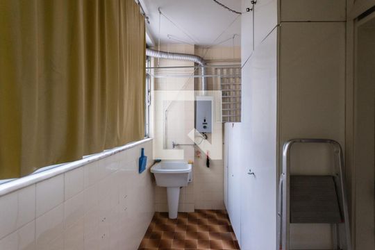 Cozinha e Área de Serviço de apartamento para alugar com 2 quartos, 59m² em Maracanã, Rio de Janeiro