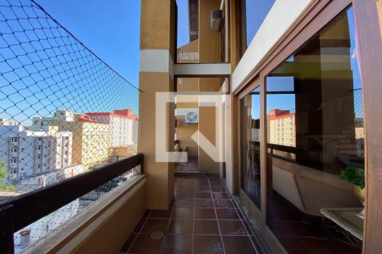 Sacada da Sala da Estar de apartamento à venda com 2 quartos, 250m² em Centro, São Leopoldo