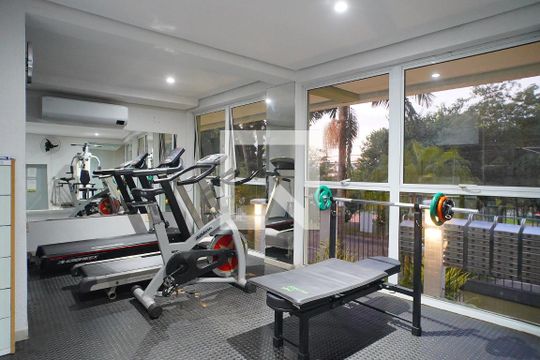 Área comum - Academia de apartamento à venda com 4 quartos, 110m² em Passo D’areia, Porto Alegre