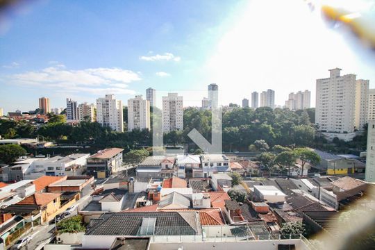 vista sala de apartamento para alugar com 2 quartos, 67m² em Vila Aurora (zona Norte), São Paulo