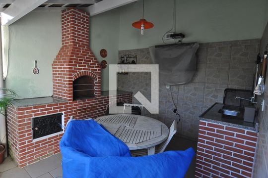 Quintal e Churrasqueira de casa de condomínio à venda com 3 quartos, 173m² em Jacarepaguá, Rio de Janeiro
