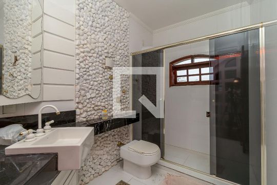 Banheiro da Suíte 1 de casa à venda com 4 quartos, 280m² em Vila Bela I, Jundiaí