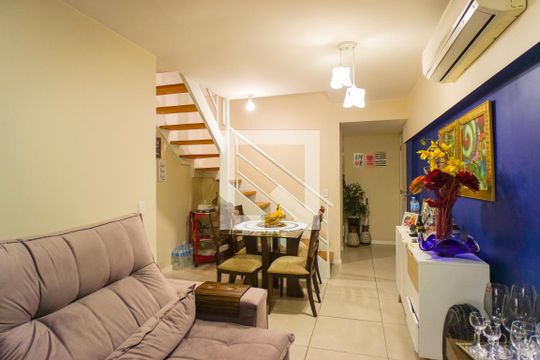 Sala de apartamento para alugar com 4 quartos, 169m² em Recreio dos Bandeirantes, Rio de Janeiro