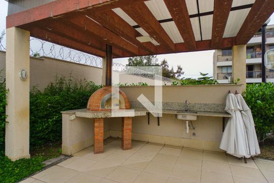 Área comum - Churrasqueira de apartamento para alugar com 4 quartos, 169m² em Recreio dos Bandeirantes, Rio de Janeiro