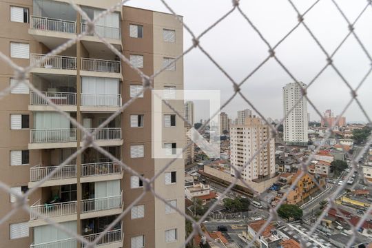 Vista da Varanda da Sala de apartamento à venda com 2 quartos, 50m² em Vila das Merces, São Paulo