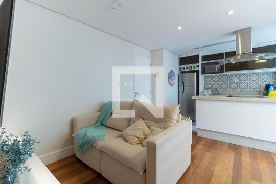 Sala de apartamento à venda com 2 quartos, 50m² em Vila das Merces, São Paulo