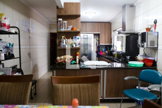 Cozinha de casa à venda com 6 quartos, 319m² em Vila São Pedro, Santo André