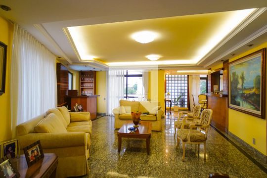 Sala de apartamento à venda com 4 quartos, 420m² em Recreio dos Bandeirantes, Rio de Janeiro