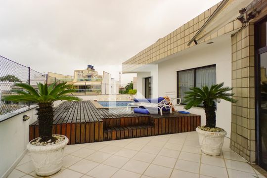 Varanda de apartamento à venda com 4 quartos, 420m² em Recreio dos Bandeirantes, Rio de Janeiro