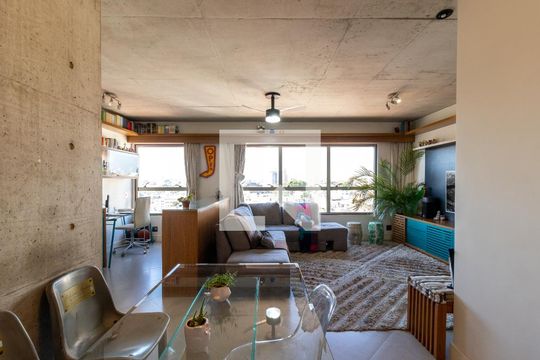 Sala de Jantar de apartamento à venda com 2 quartos, 70m² em Carandiru, São Paulo