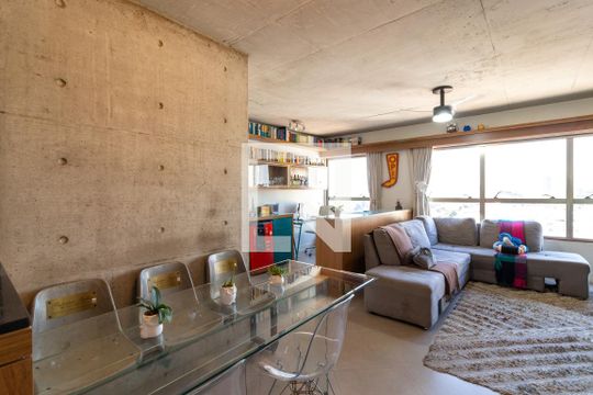 Sala de Jantar de apartamento à venda com 2 quartos, 70m² em Carandiru, São Paulo