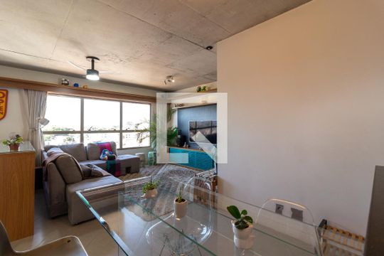 Sala de Jantar de apartamento à venda com 2 quartos, 70m² em Carandiru, São Paulo