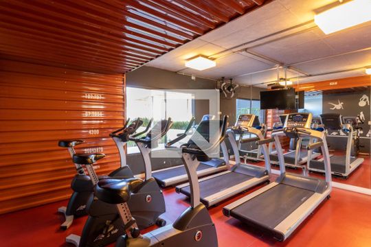 Área comum - Academia de apartamento à venda com 2 quartos, 70m² em Carandiru, São Paulo
