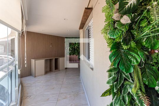 Varanda da Sala de apartamento para alugar com 2 quartos, 67m² em Santa Efigênia, São Paulo
