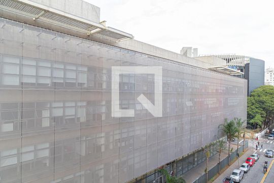 Vista da Sala de apartamento à venda com 1 quarto, 50m² em Santa Ifigênia, São Paulo