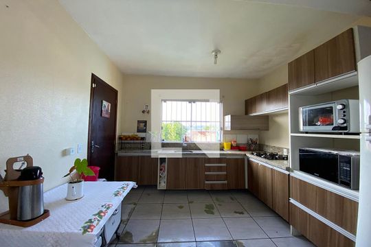 Cozinha de casa à venda com 3 quartos, 90m² em Fazenda São Borja, São Leopoldo
