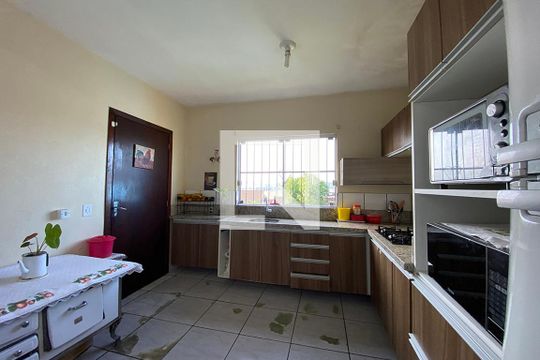Cozinha de casa à venda com 3 quartos, 90m² em Fazenda São Borja, São Leopoldo