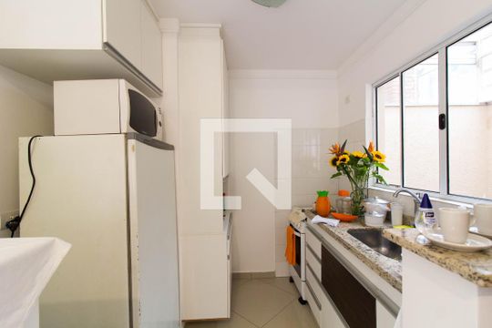 Cozinha de casa de condomínio para alugar com 2 quartos, 90m² em Jardim Europa, Sorocaba