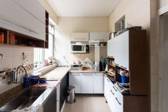 Cozinha e Área de Serviço de apartamento à venda com 3 quartos, 123m² em Andaraí, Rio de Janeiro