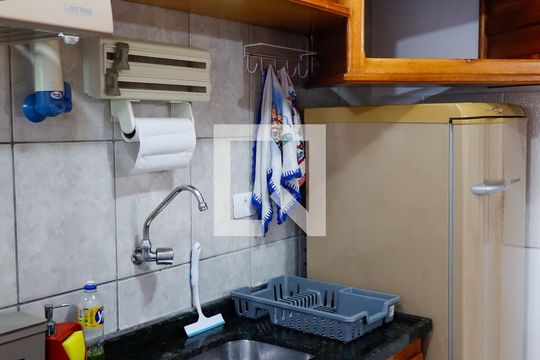 cozinha de apartamento à venda com 2 quartos, 46m² em Conceição, Osasco