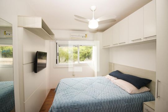 Quarto Suíte de apartamento à venda com 2 quartos, 65m² em Tristeza, Porto Alegre