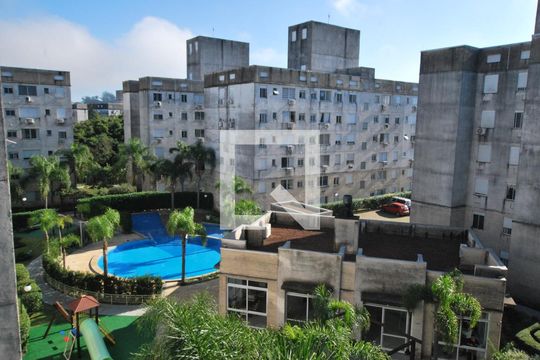 Vista da Sala de apartamento à venda com 2 quartos, 50m² em Ipanema, Porto Alegre