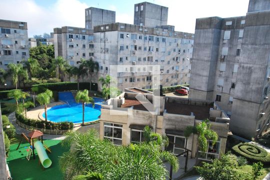 Vista da Sala de apartamento à venda com 2 quartos, 50m² em Ipanema, Porto Alegre