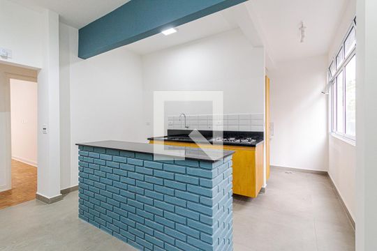 Cozinha de apartamento para alugar com 2 quartos, 90m² em Consolação, São Paulo
